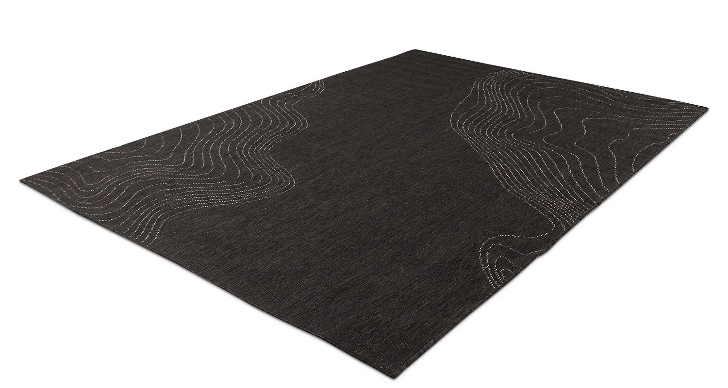 Tapete para interior e exterior - Zelmare (preto)
