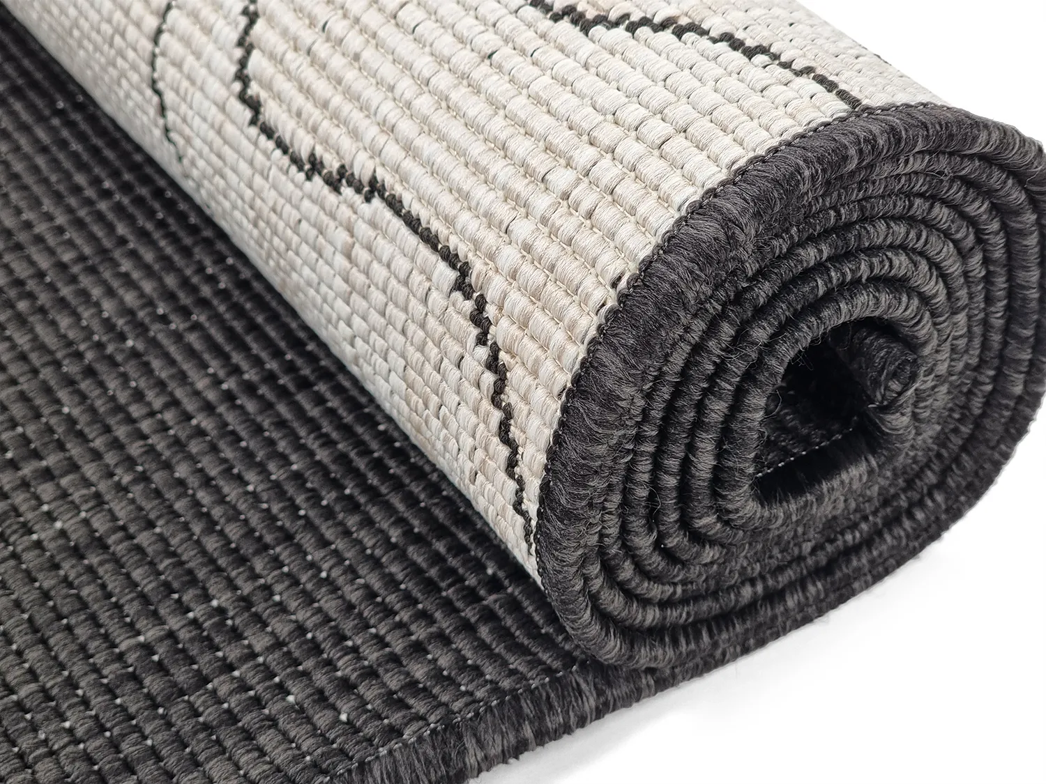 Tapete para interior e exterior - Zelmare (preto)