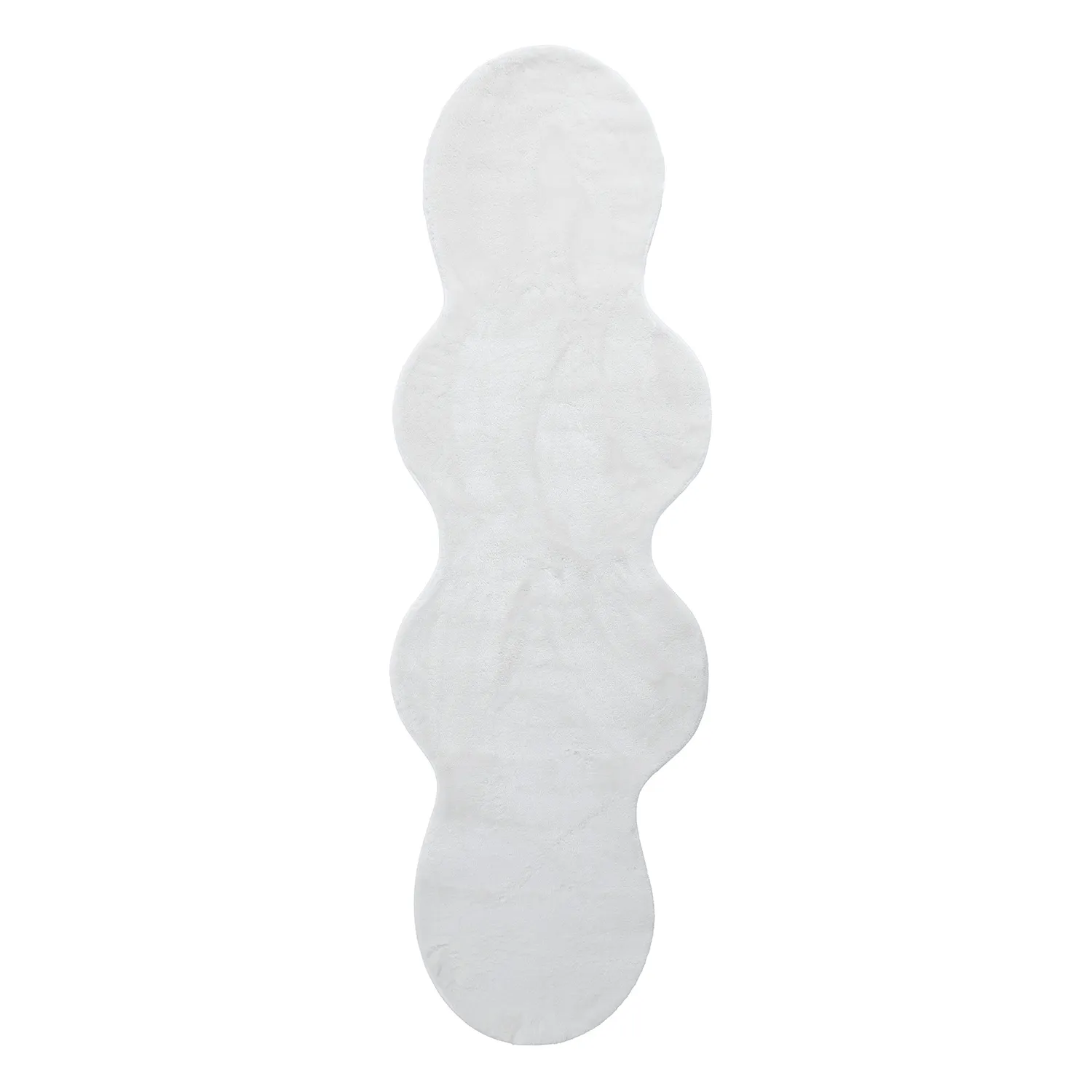 Passadeira Ondulada - Aranga Super Soft Fur (branco)