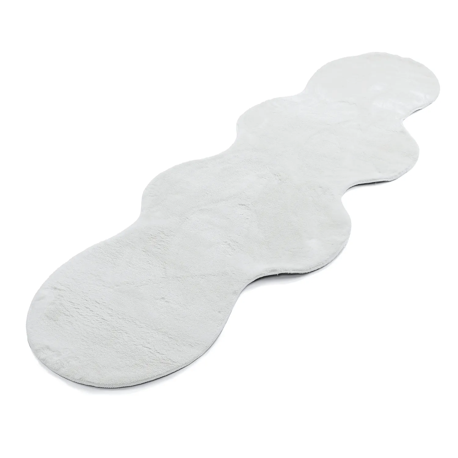 Passadeira Ondulada - Aranga Super Soft Fur (branco)