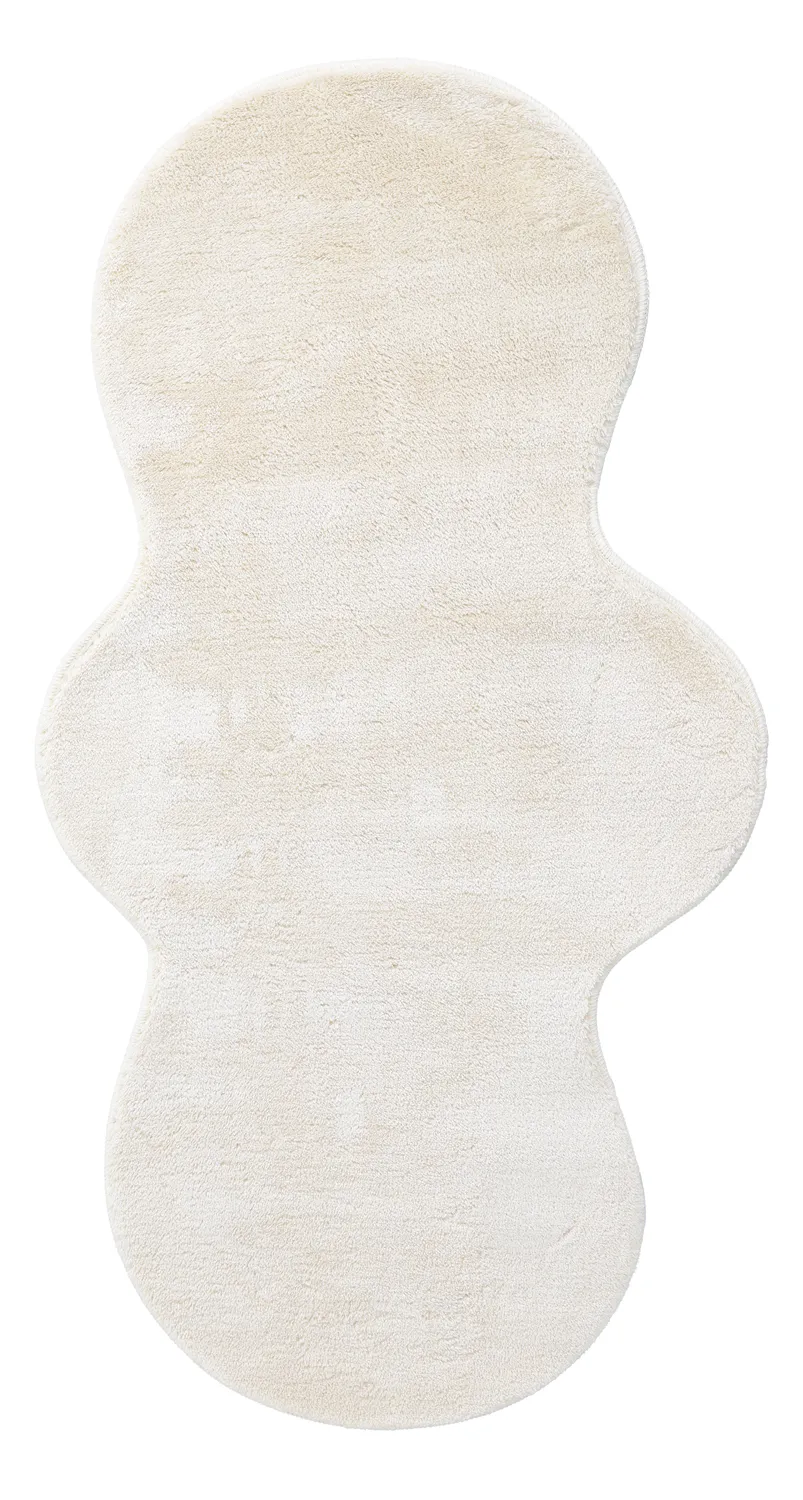 Passadeira Ondulada - Aranga Super Soft Fur (bege)