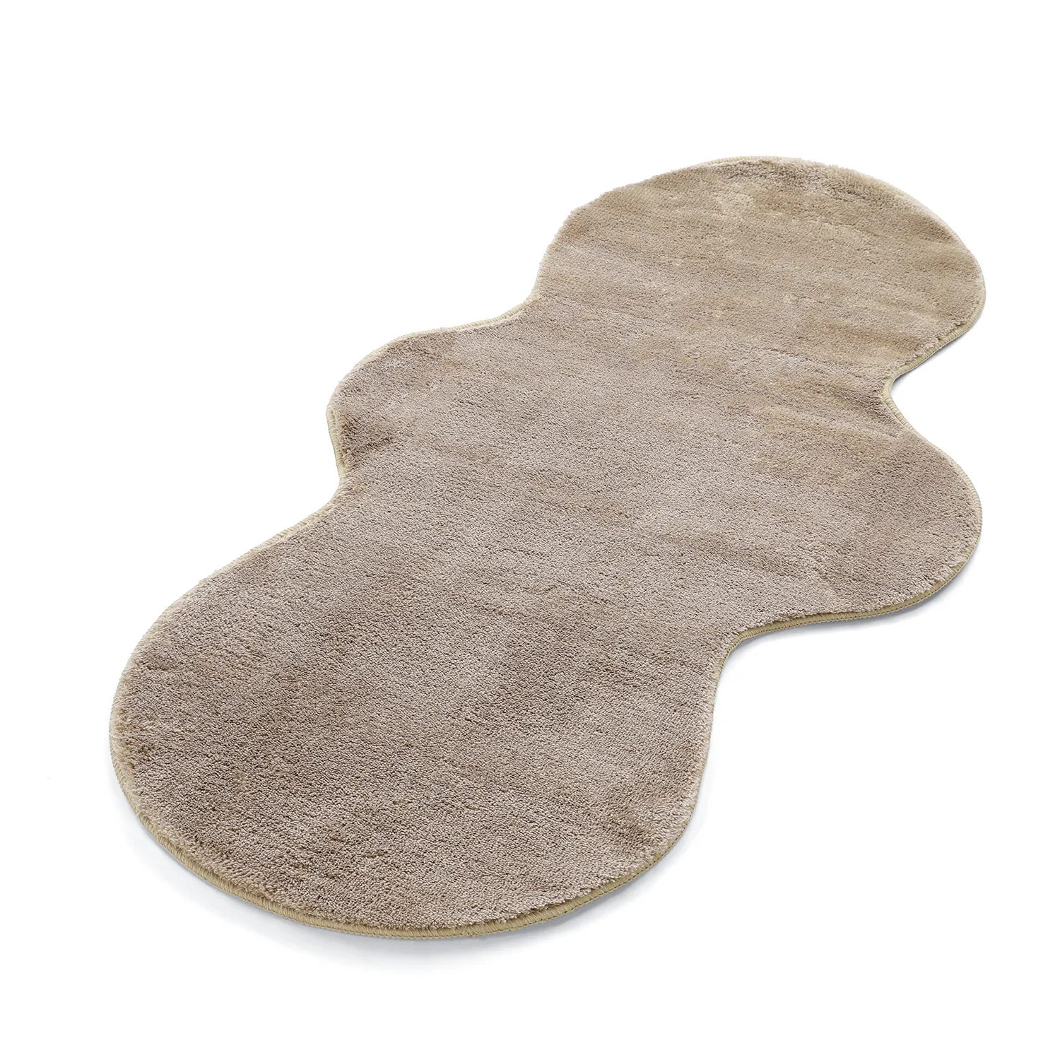 Passadeira Ondulada - Aranga Super Soft Fur (marrom)