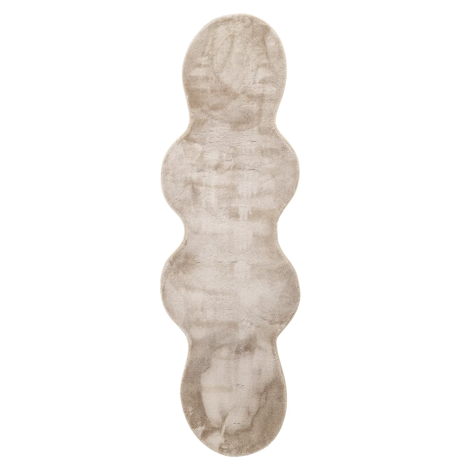 Passadeira Ondulada - Aranga Super Soft Fur (marrom)