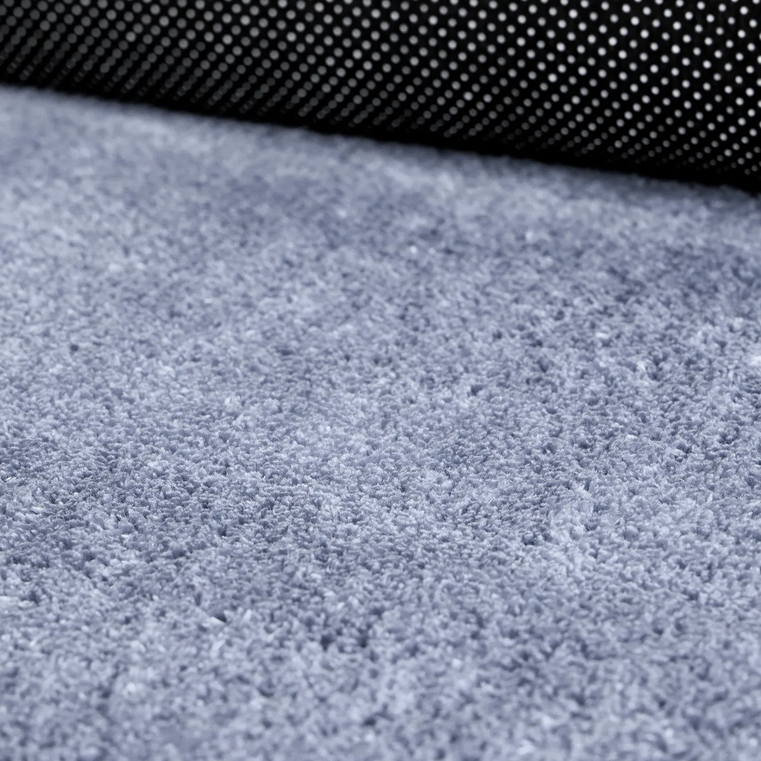 Passadeira Ondulada - Aranga Super Soft Fur (azul aço)