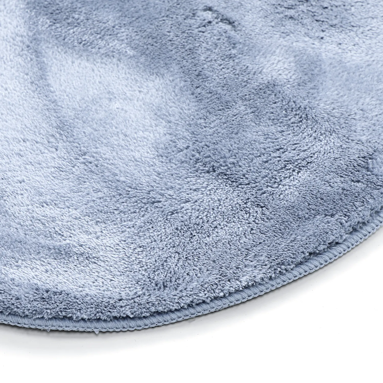 Passadeira Ondulada - Aranga Super Soft Fur (azul aço)