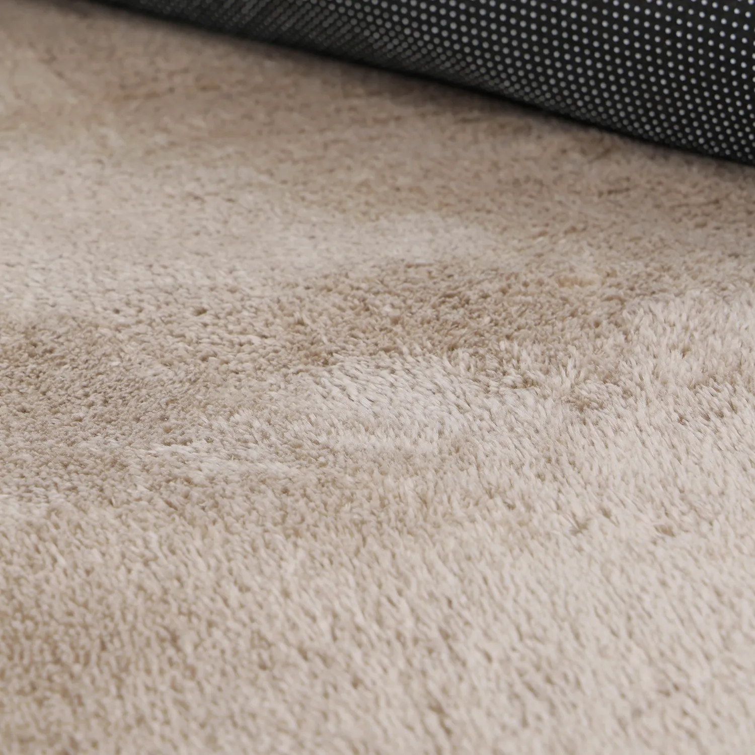 Tapete Redondo Ondulado - Aranga Super Soft Fur (marrom)