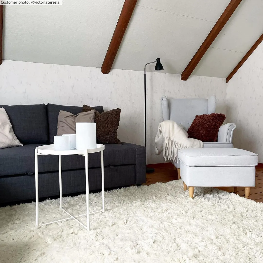 Tapete de lã - Aliste Wool Shaggy (snow white)