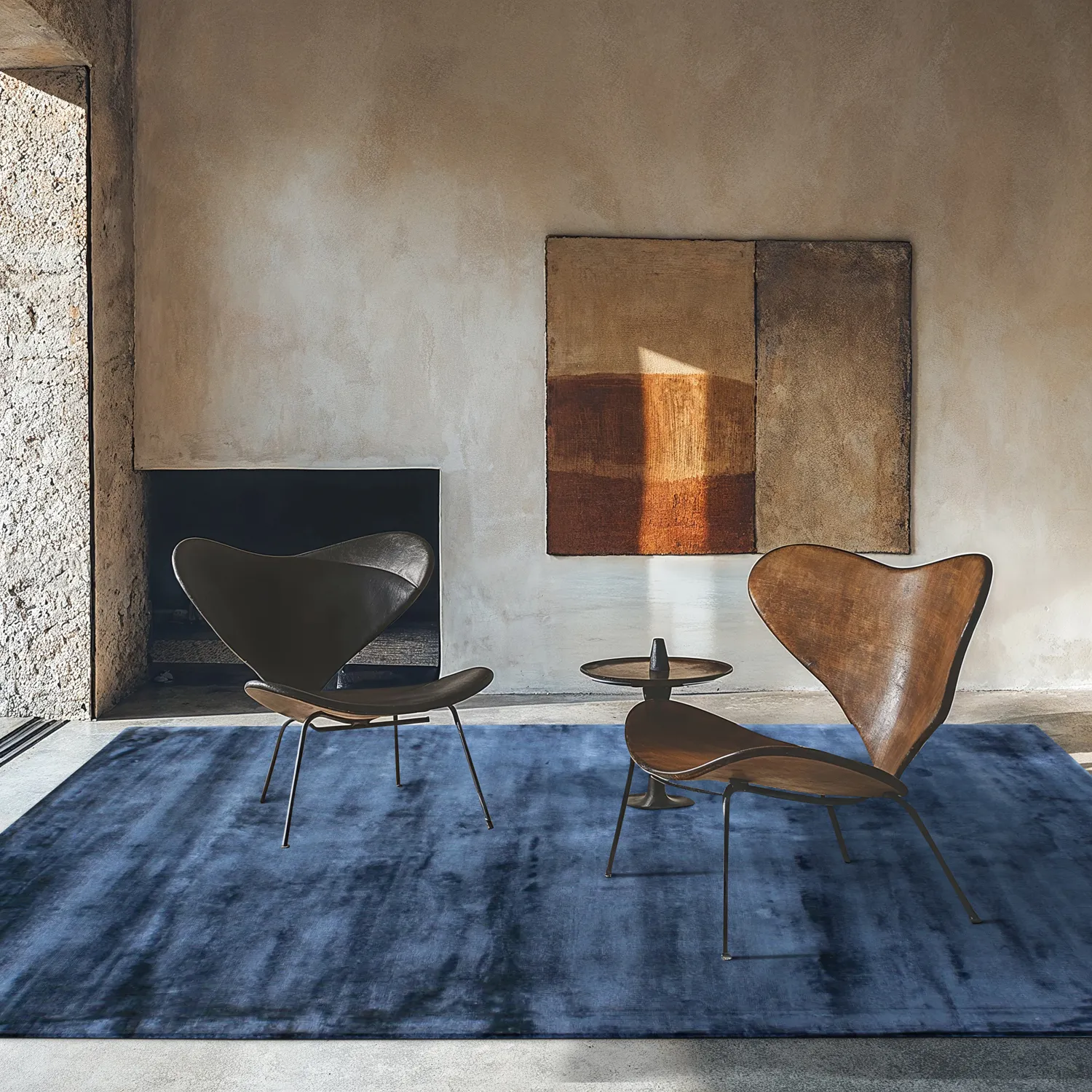 Tapete de viscose - Jodhpur Special Luxury Edition (azul)