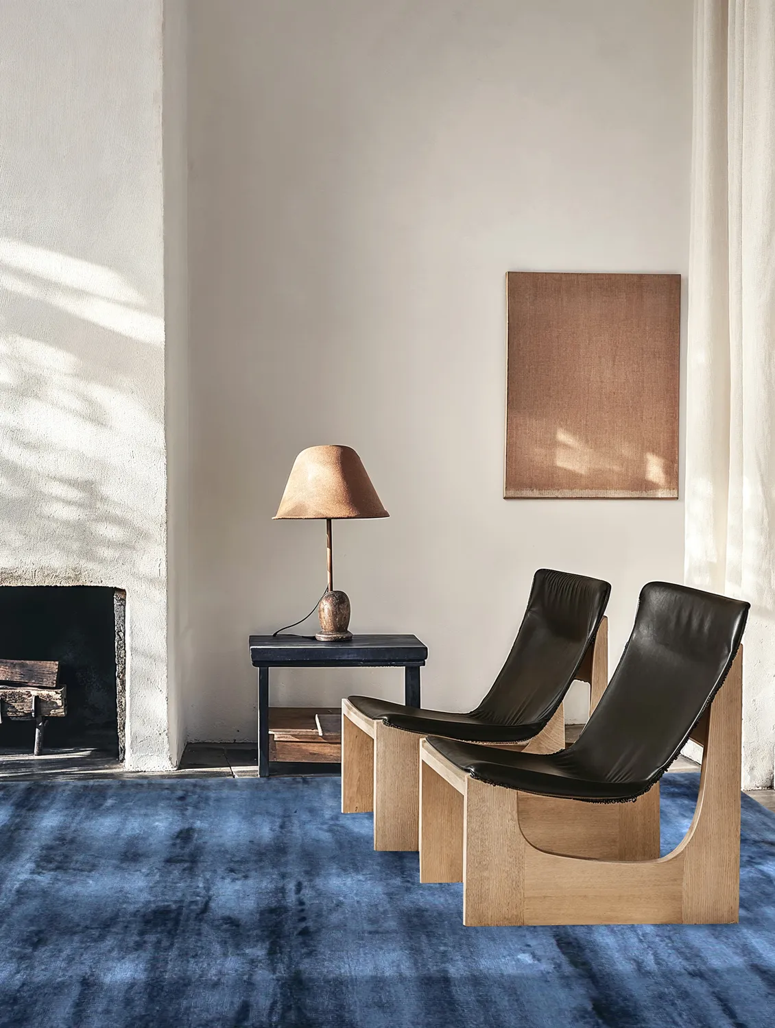 Tapete de viscose - Jodhpur Special Luxury Edition (azul)