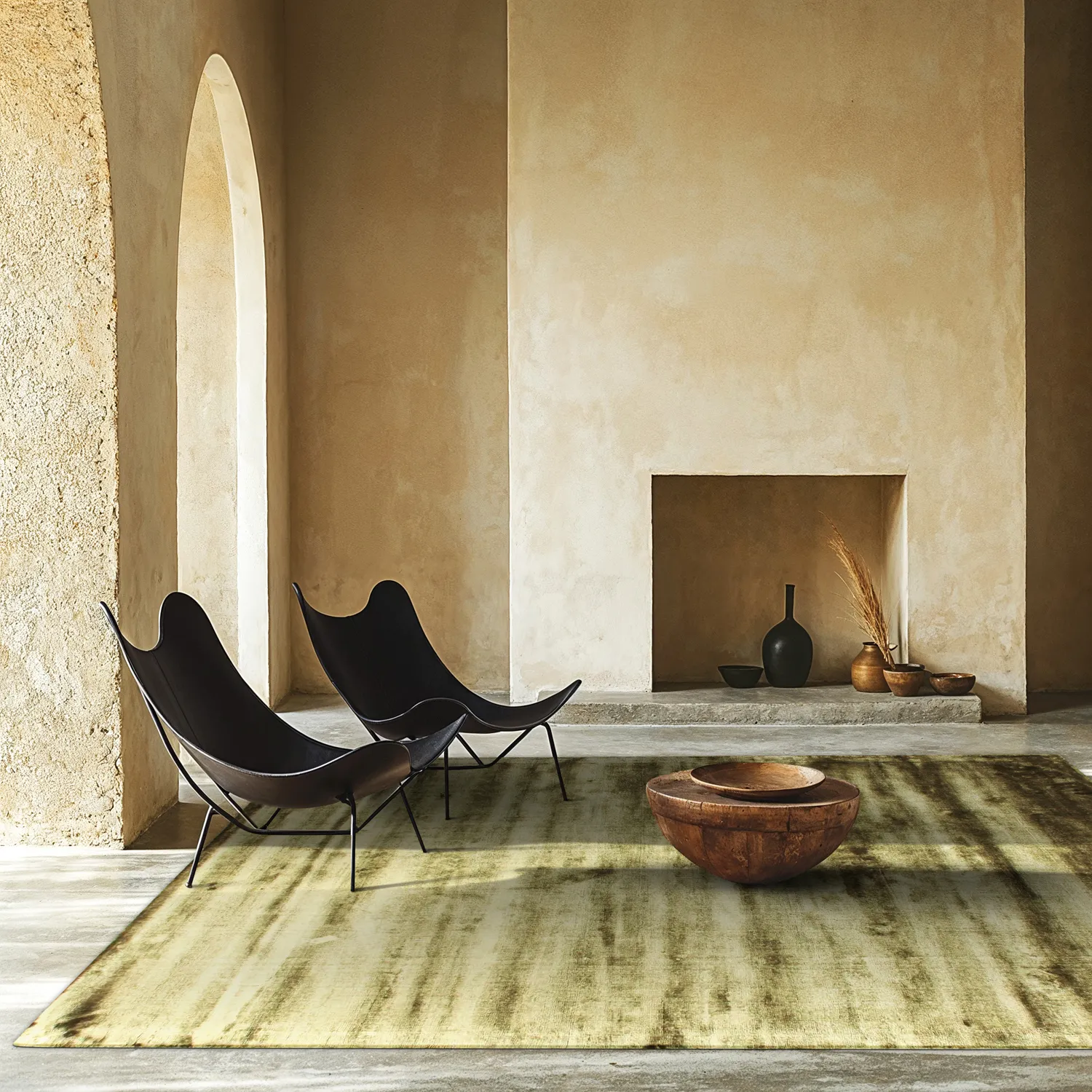 Tapete de viscose - Jodhpur Special Luxury Edition (verde)