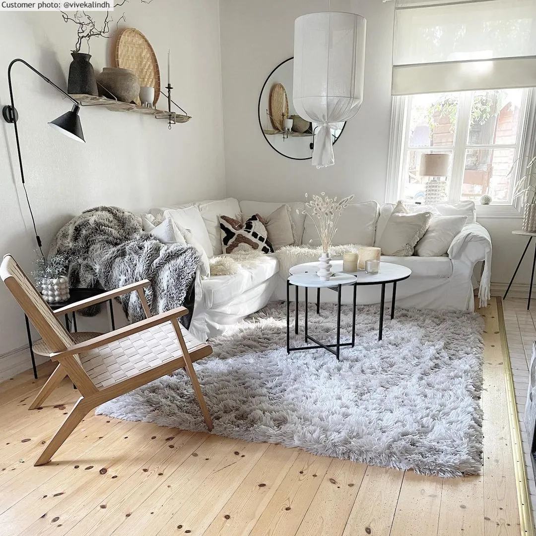 Tapetes felpudos - Janjira (prata)