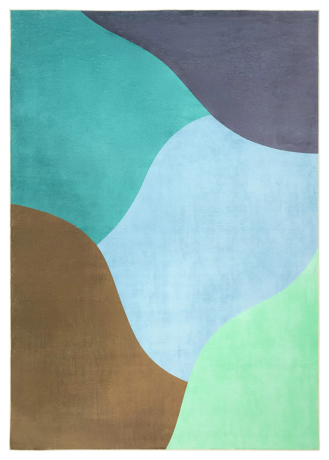 Tapete Wilton - Auckland (verde/azul/multi)