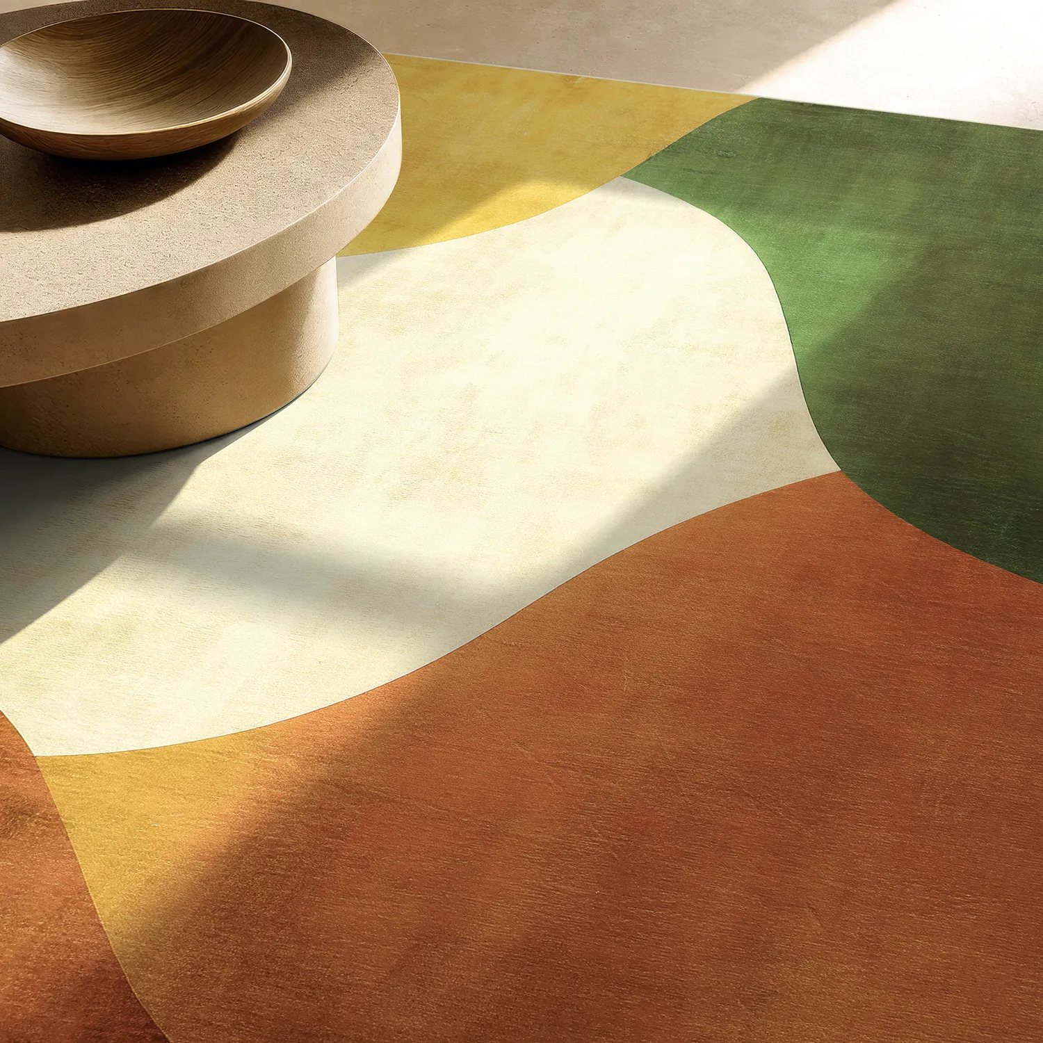 Tapete Wilton - Auckland (terracota/verde/multi)