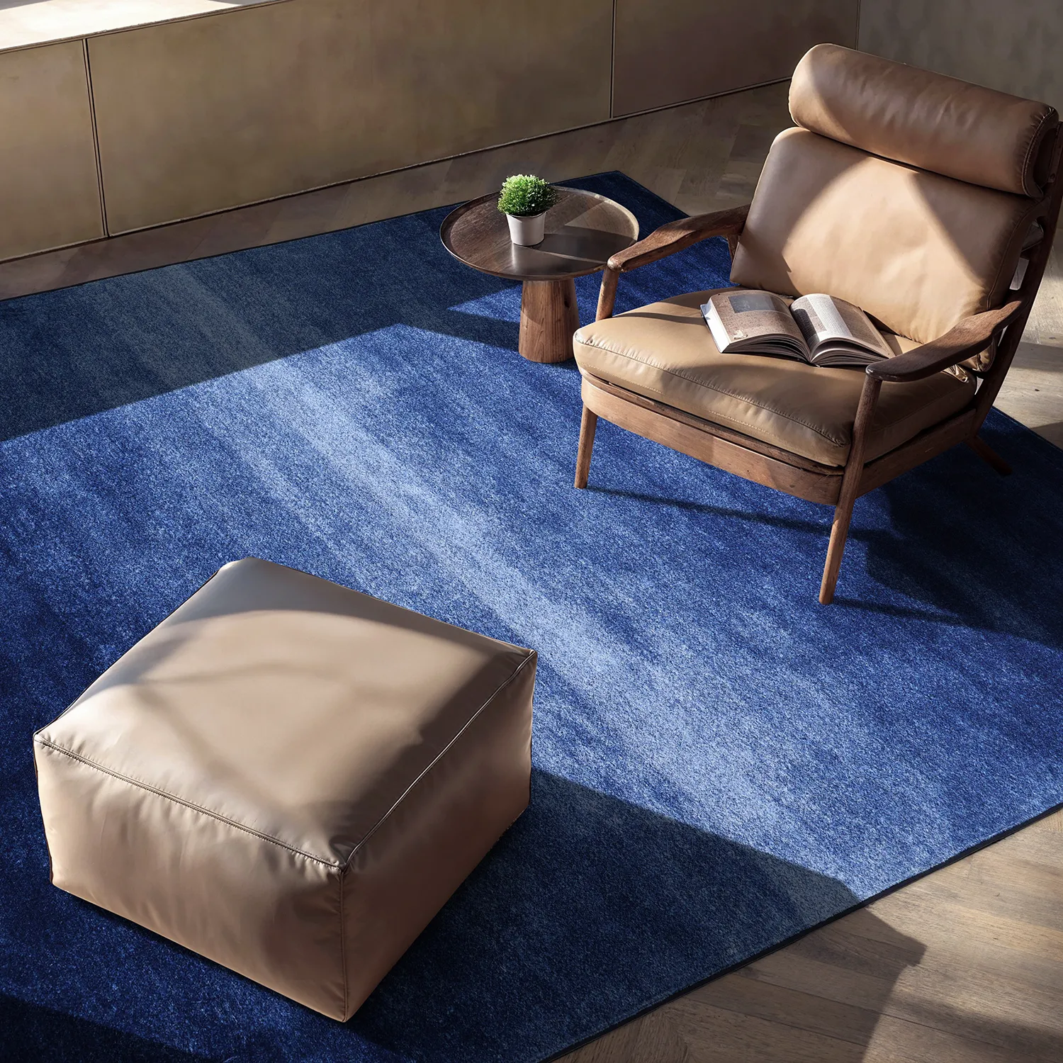 Tapete Wilton - Bacalar (azul escuro)