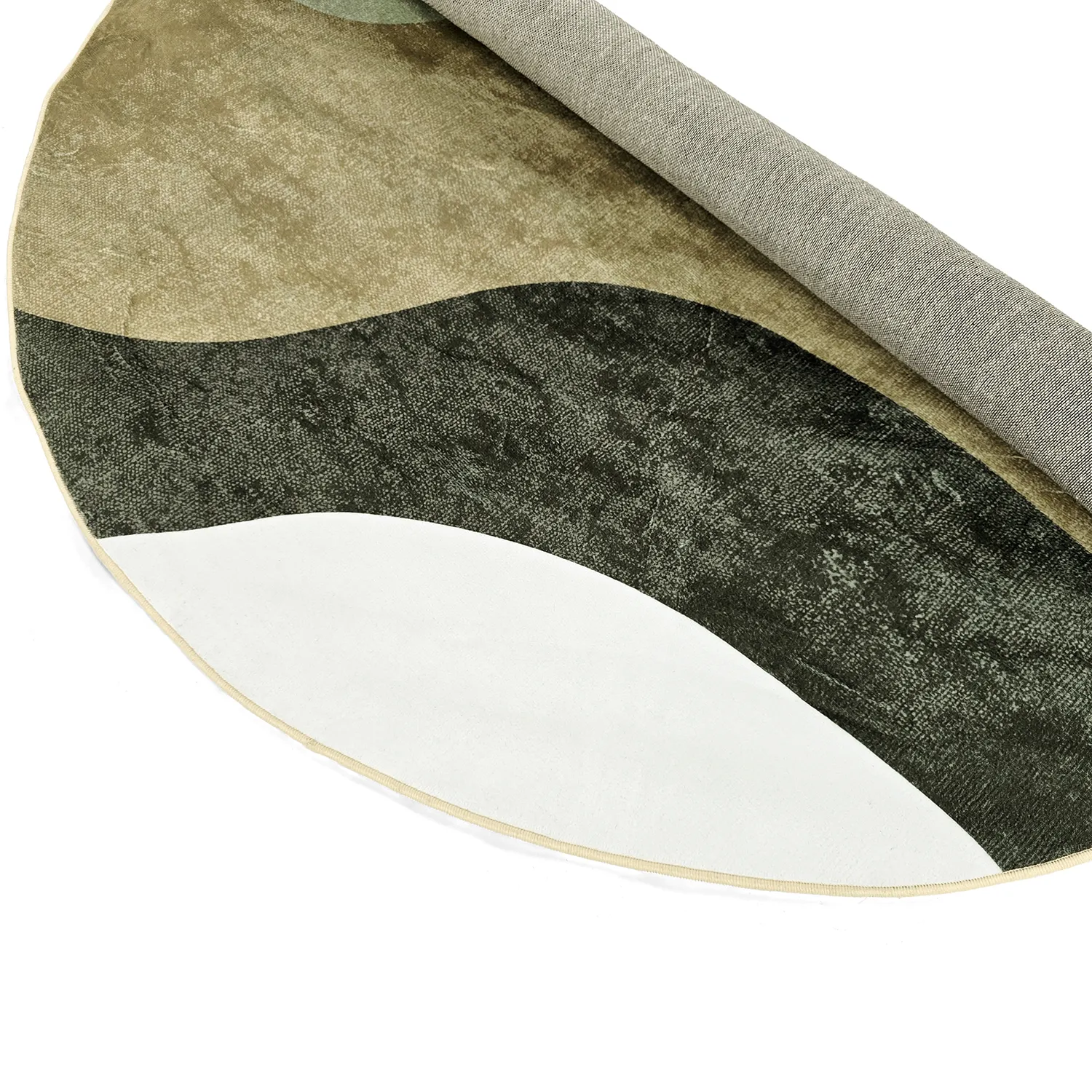 Tapete redondo - Barcelona (marrom)