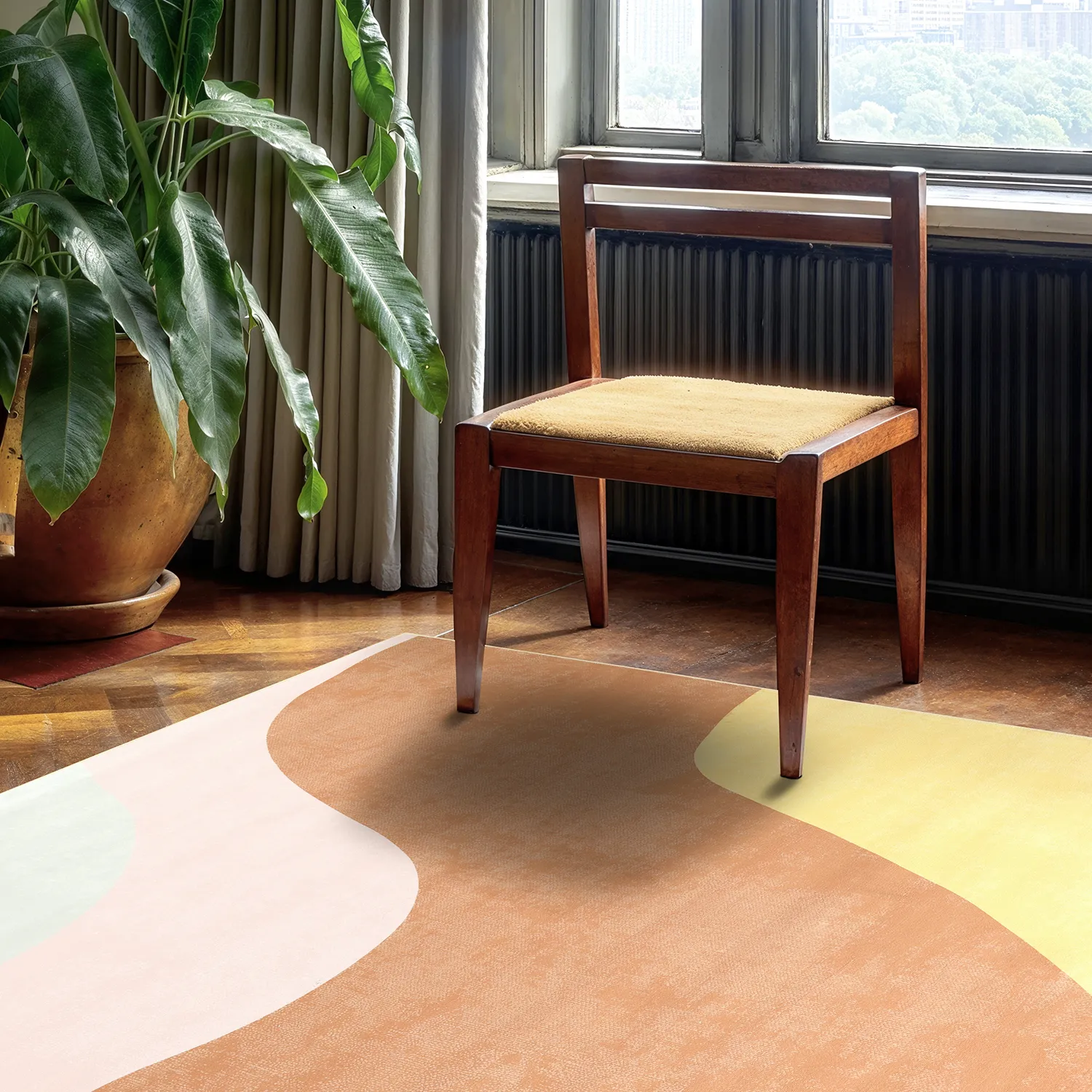 Tapete Wilton - Barcelona (champanhe)