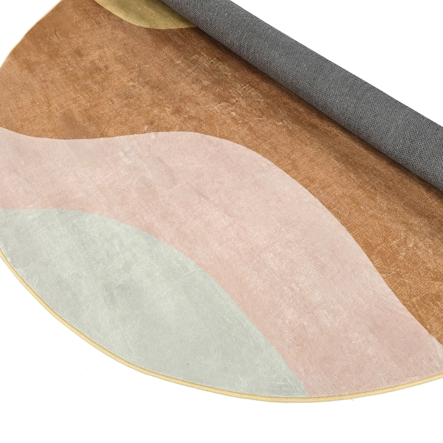 Tapete redondo - Barcelona (champanhe)