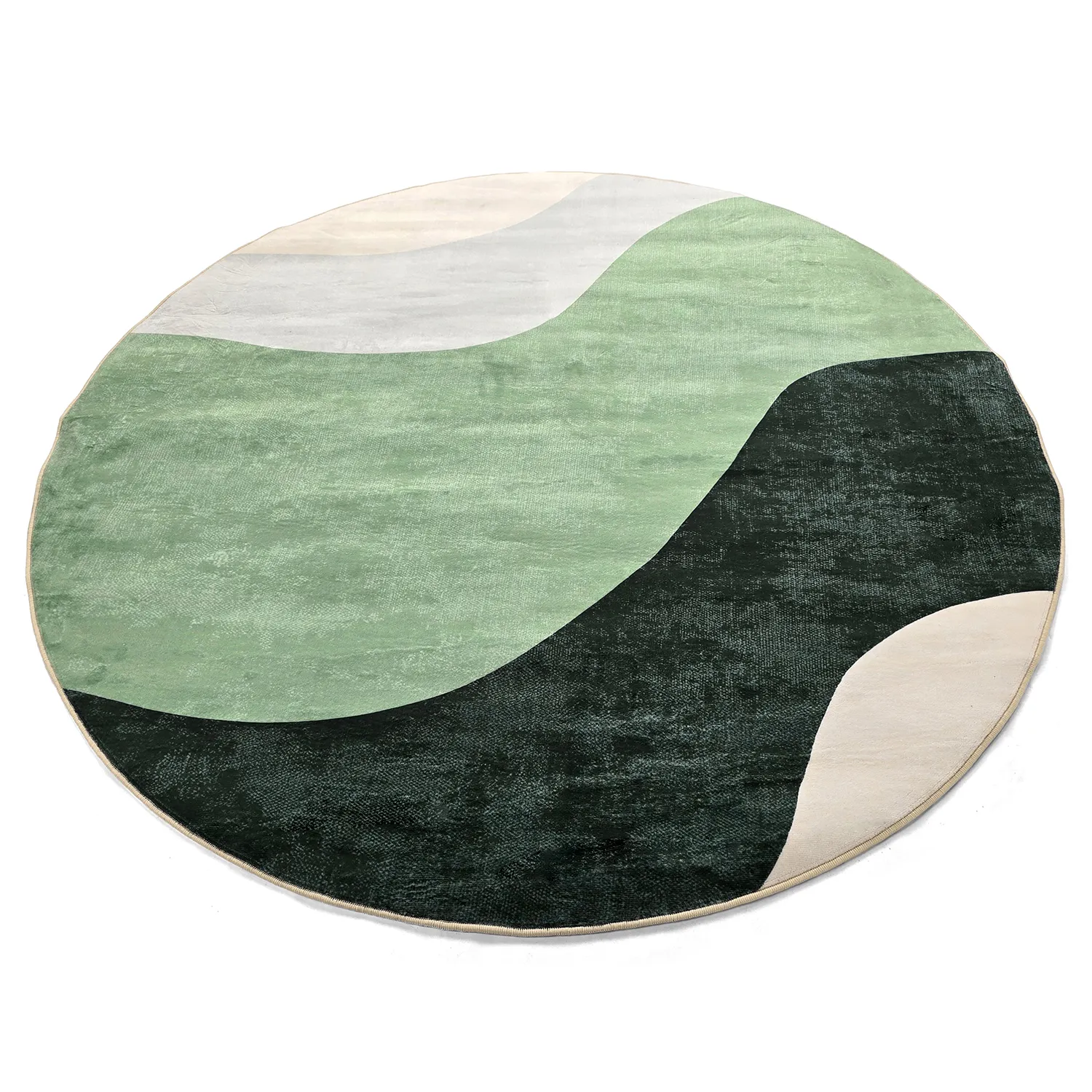 Tapete redondo - Barcelona (verde)