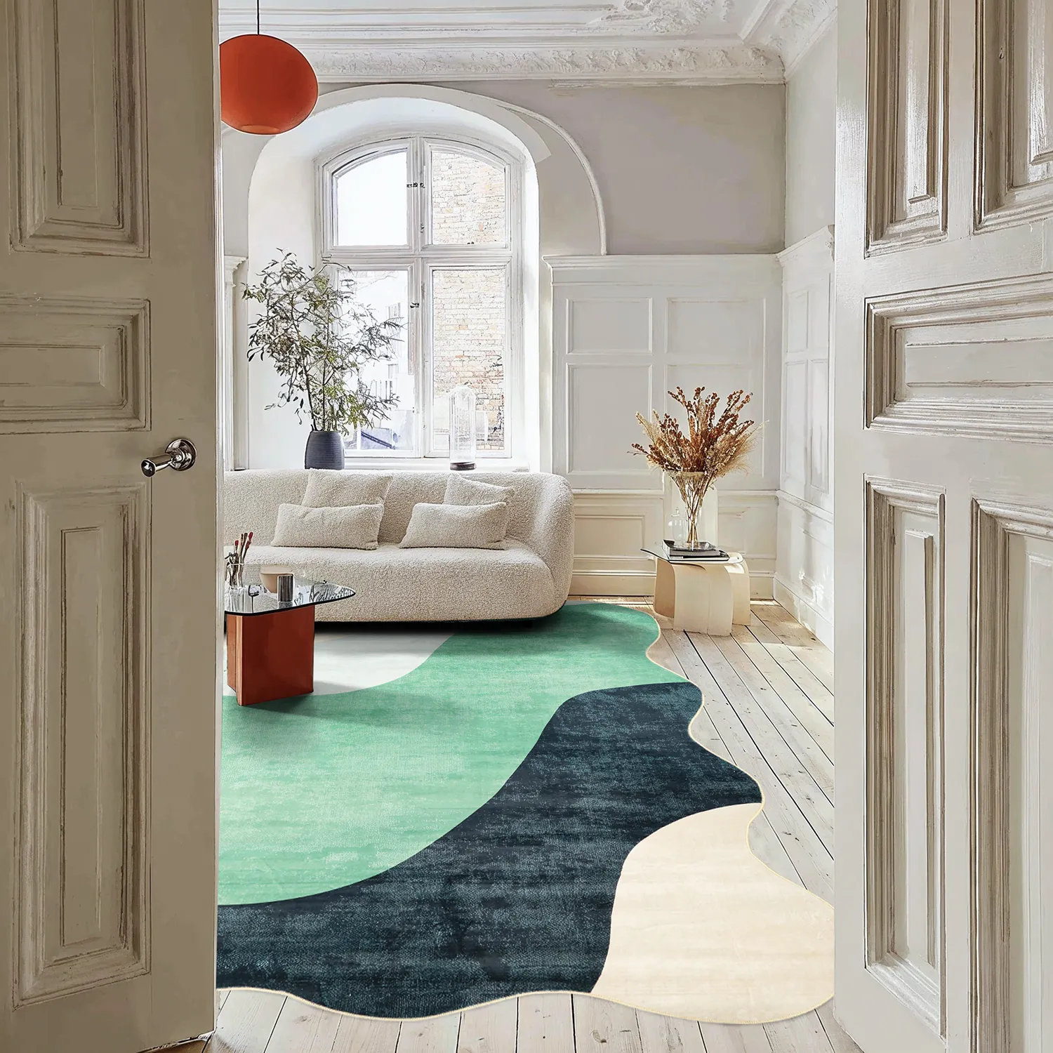 Valovita preproga Wilton - Barcelona (verde)