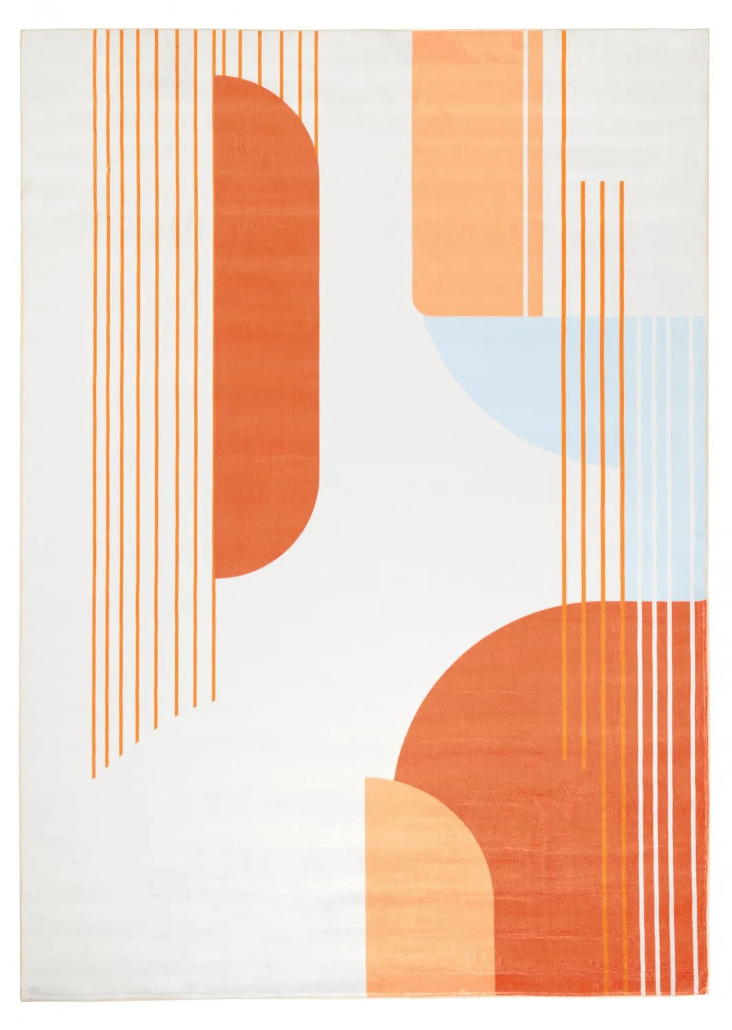 Tapete Wilton - Delft (azul claro/multi)