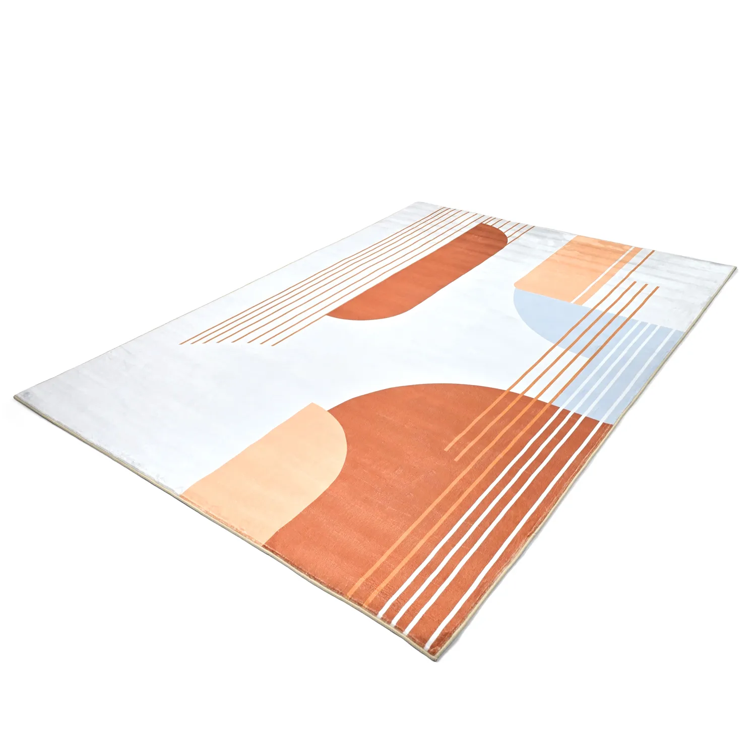 Tapete Wilton - Delft (azul claro/multi)