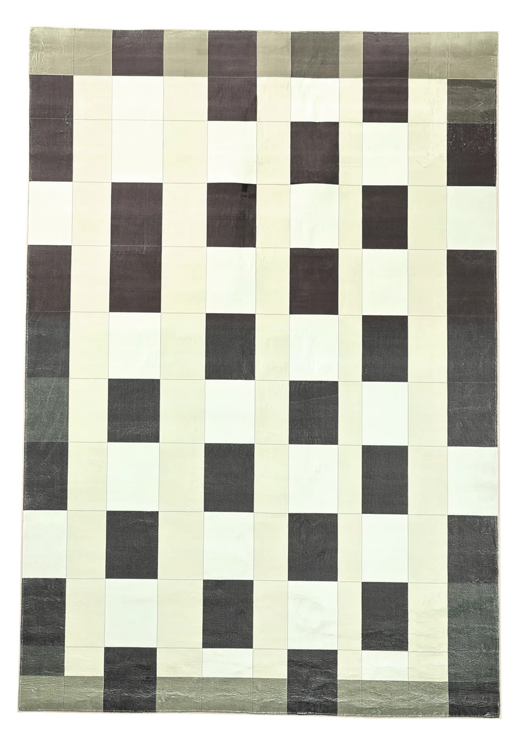 Tapete Wilton - Ferro (marrom/creme)