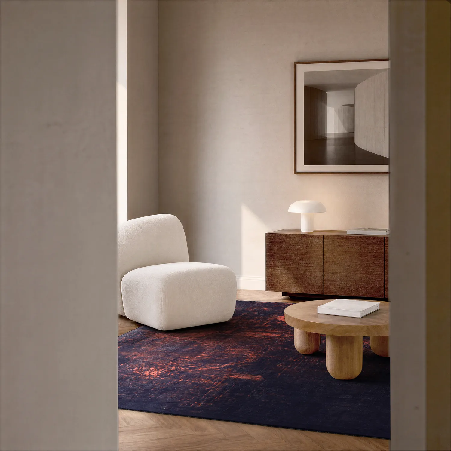 Tapete Wilton - Frome (vermelho)