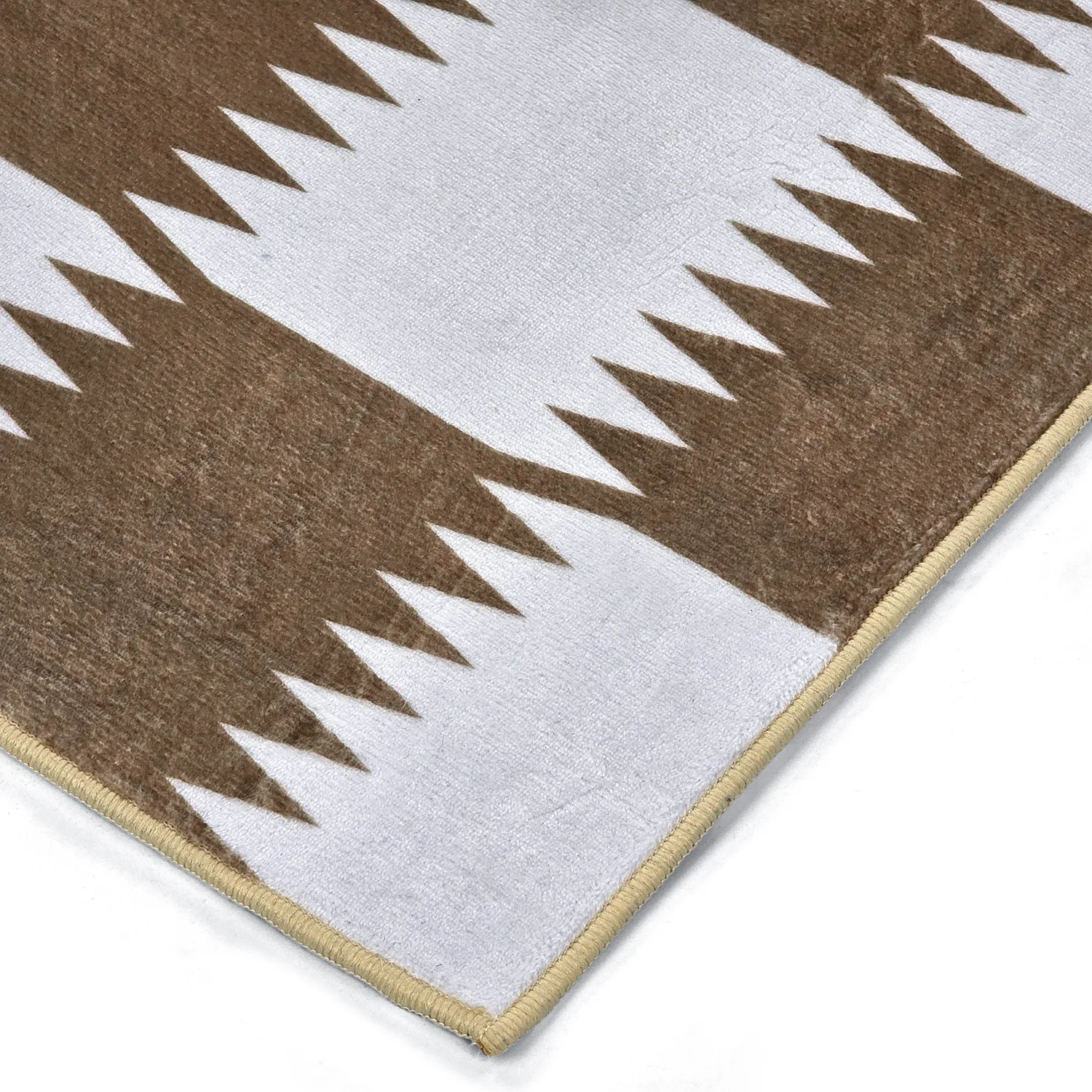 Tapete Wilton - Gobi (marrom/branco)