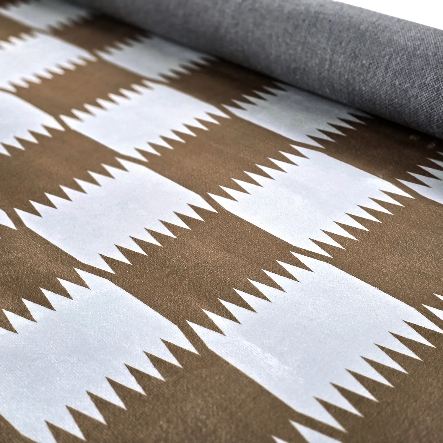 Tapete Wilton - Gobi (marrom/branco)