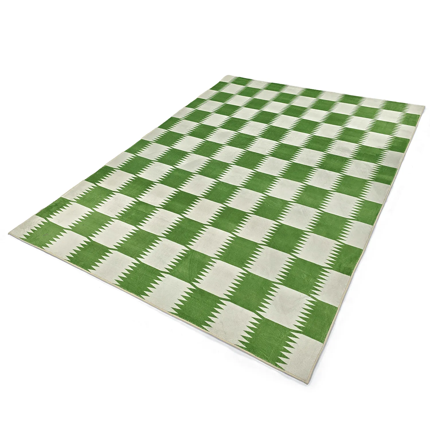 Tapete Wilton - Gobi (verde/branco)