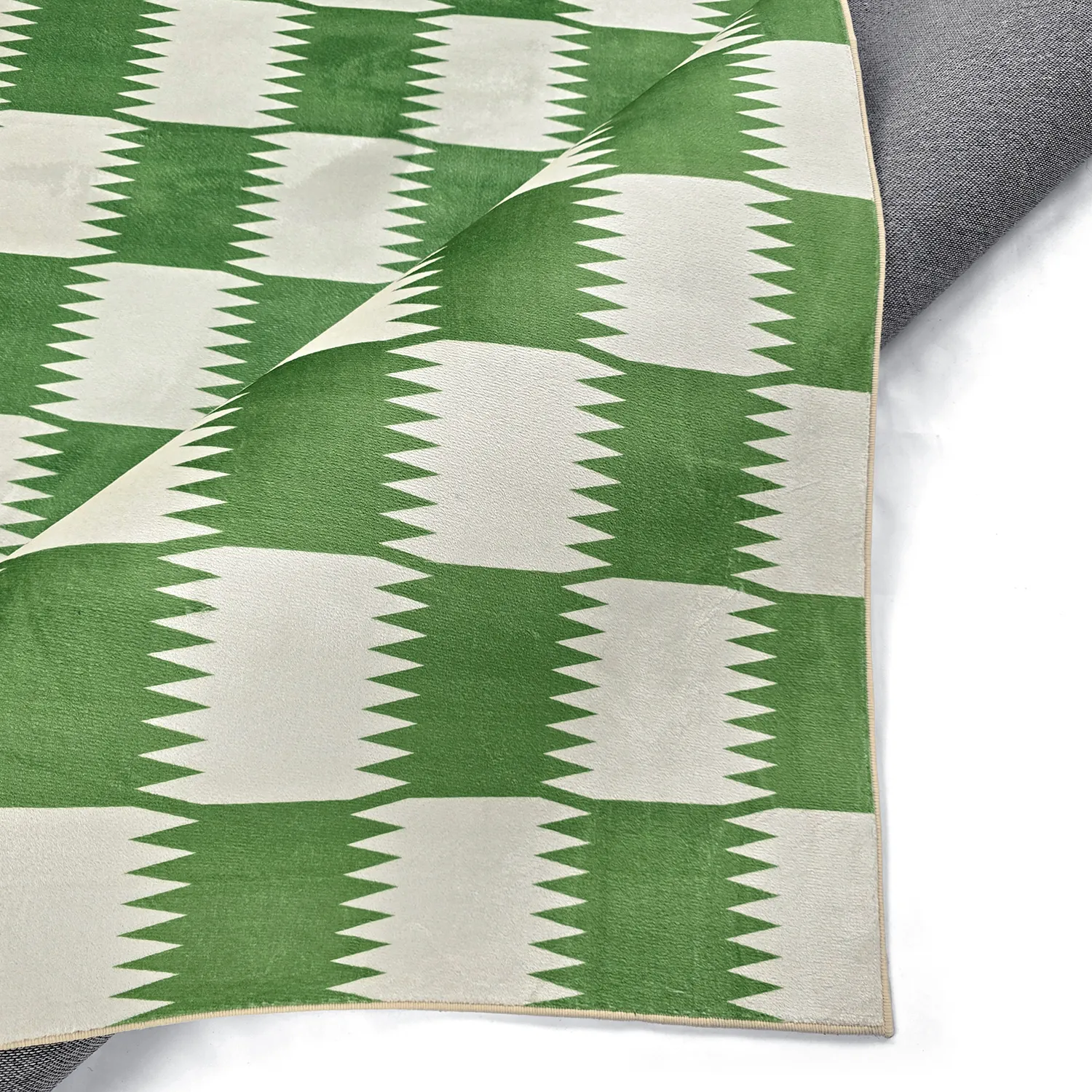 Tapete Wilton - Gobi (verde/branco)