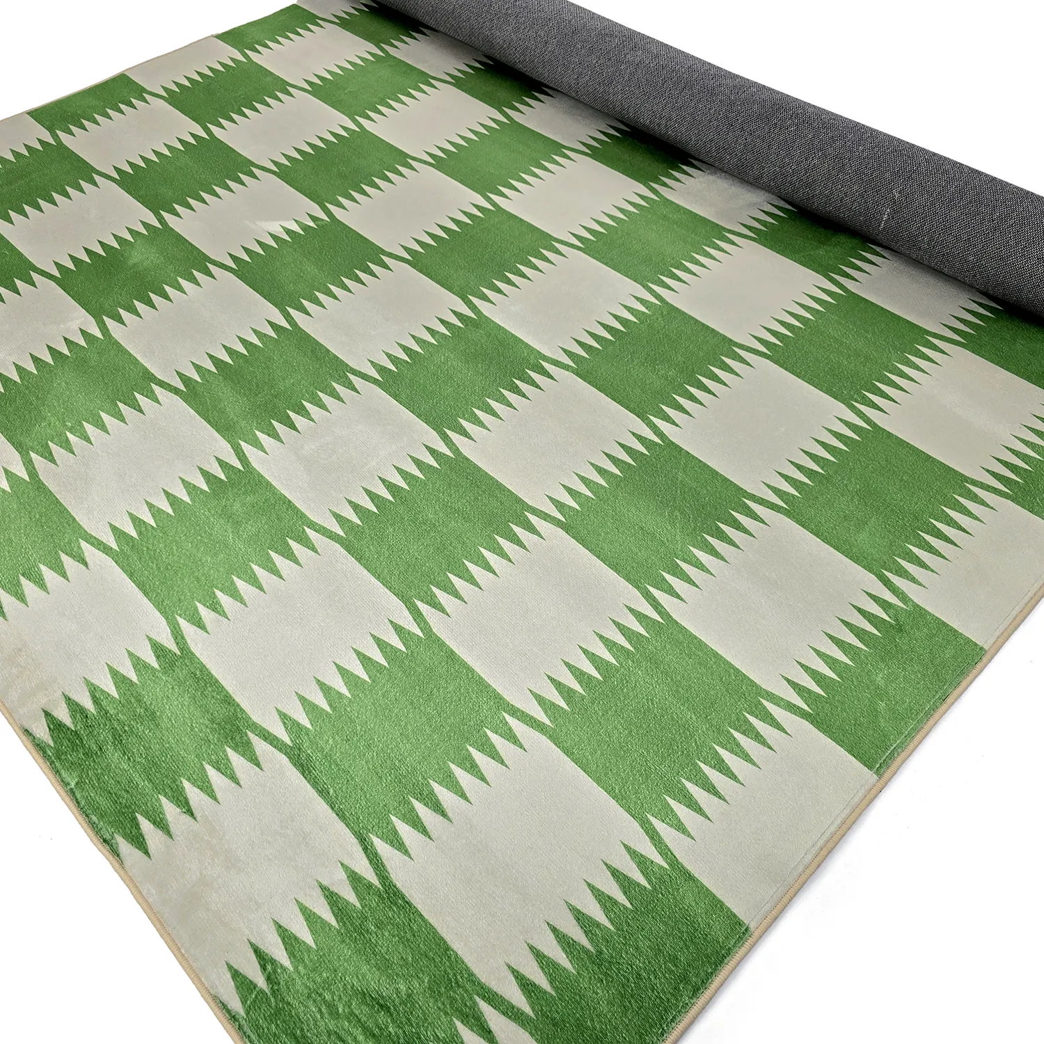 Tapete Wilton - Gobi (verde/branco)