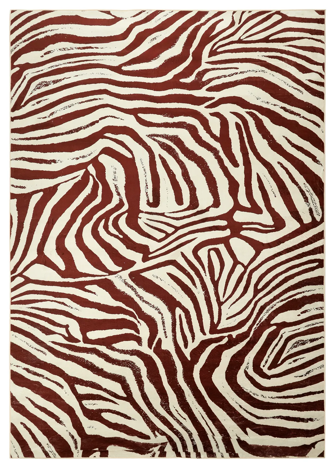 Tapete Wilton - Kariega (vermelho/branco)