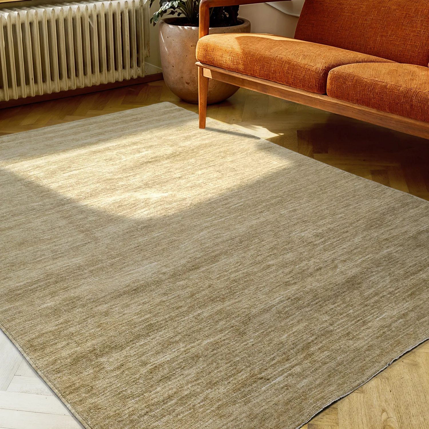 Tapete Wilton - Kither (amarelo)