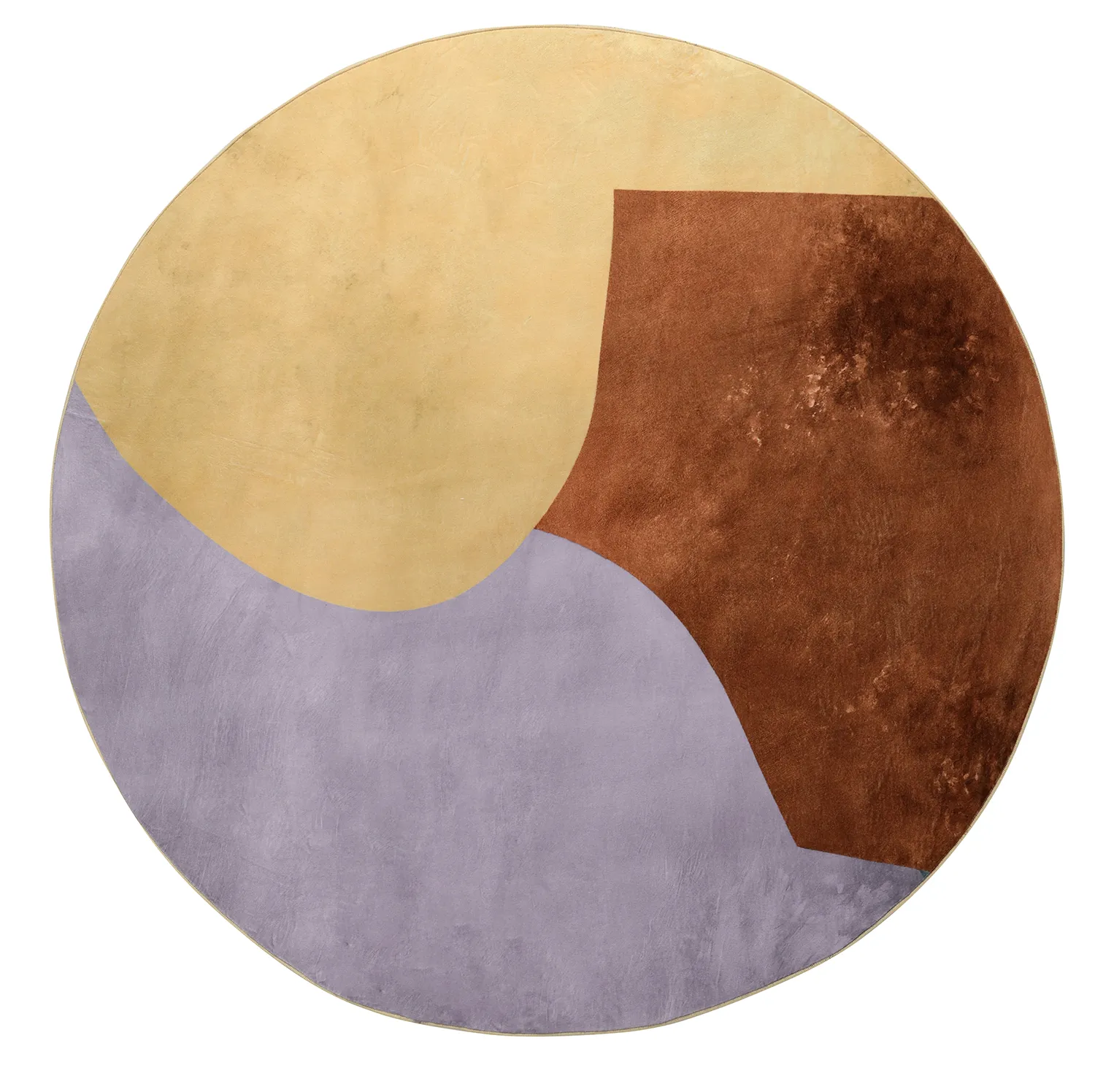 Tapete redondo - Lazio (champanhe)