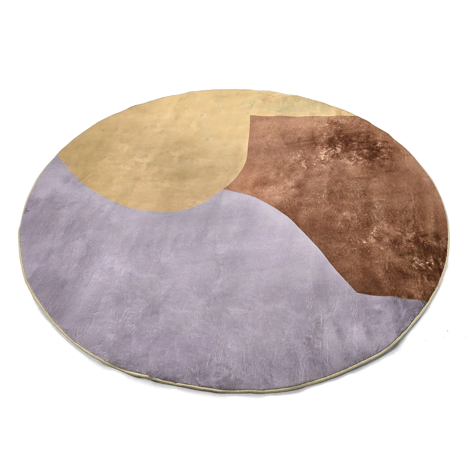 Tapete redondo - Lazio (champanhe)