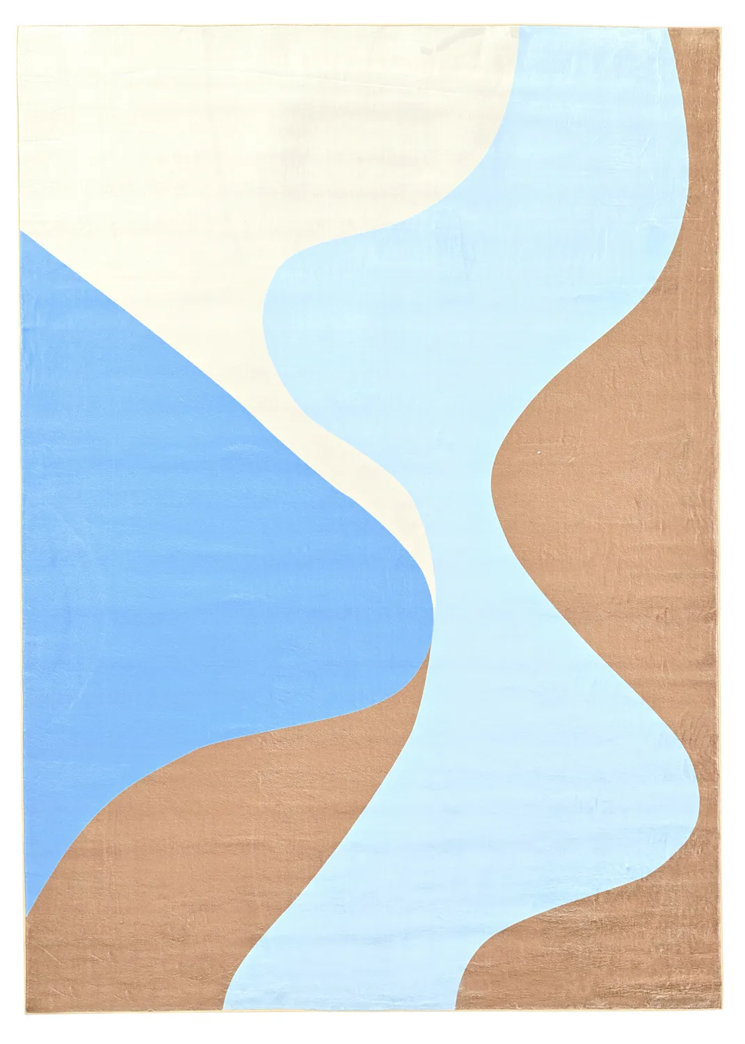 Tapete Wilton - Leiden (azul/marrom)