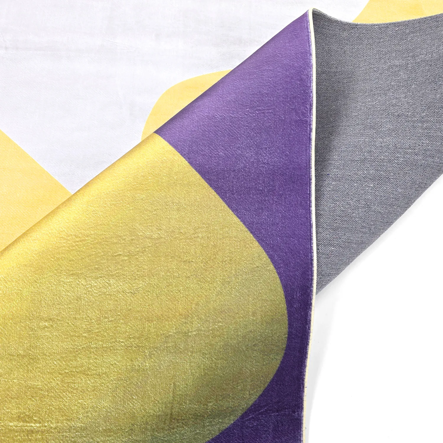 Tapete Wilton - Leiden (amarelo/roxo)