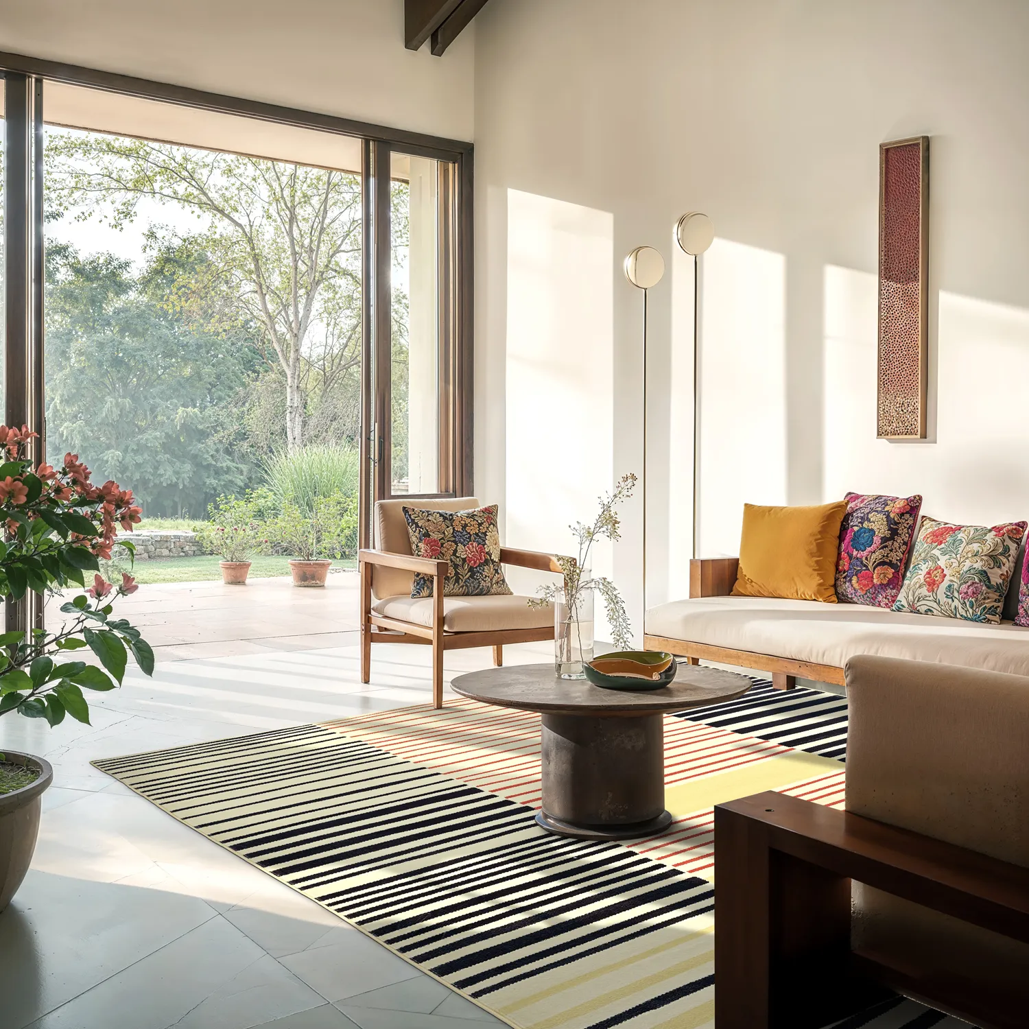 Tapete Wilton - Lorne (vermelho/multi)