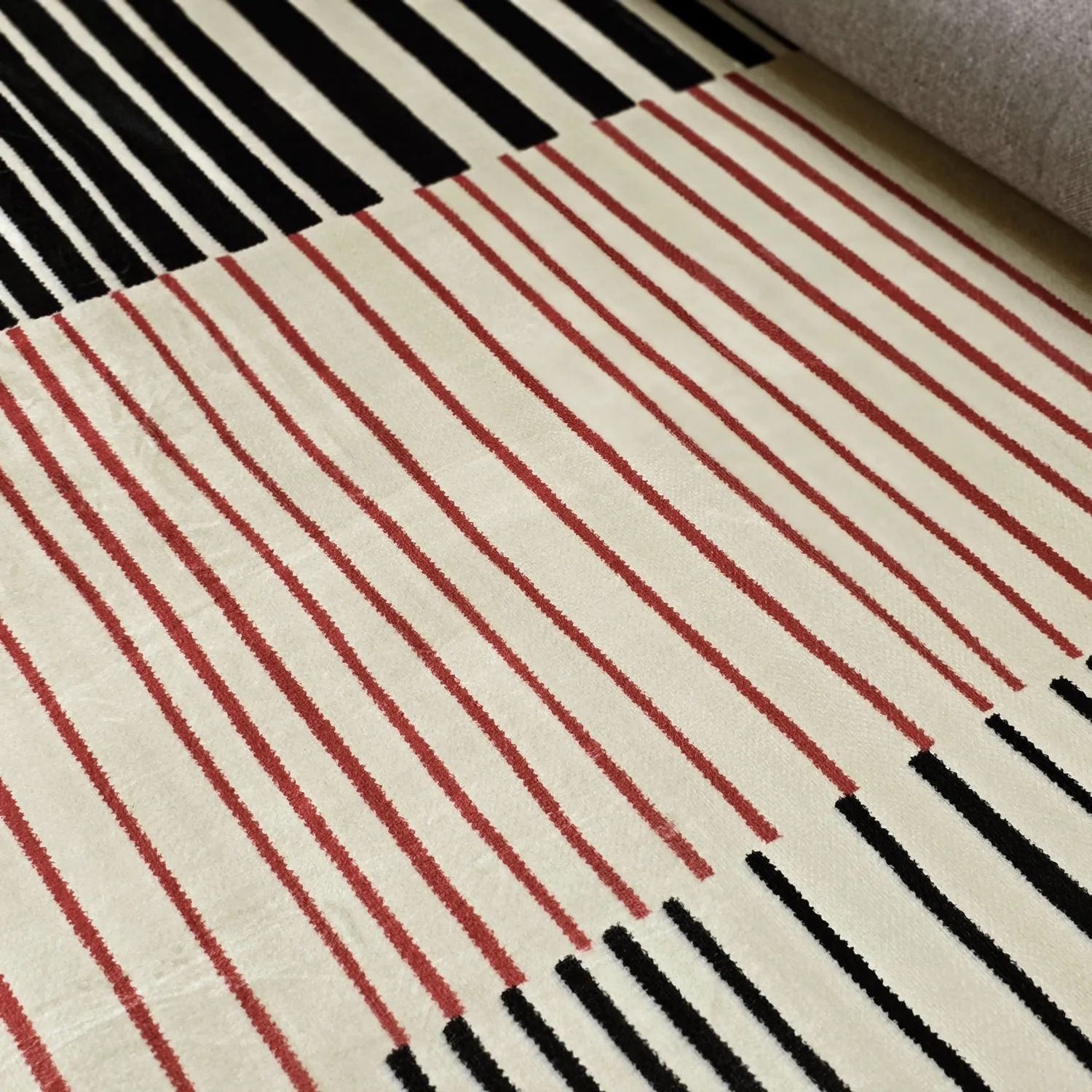 Tapete Wilton - Lorne (vermelho/multi)