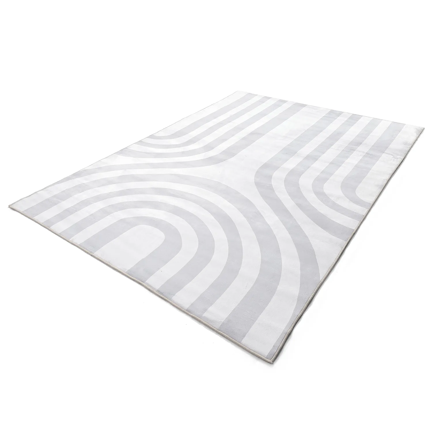 Tapete Wilton - Obidos (cinza/branco)