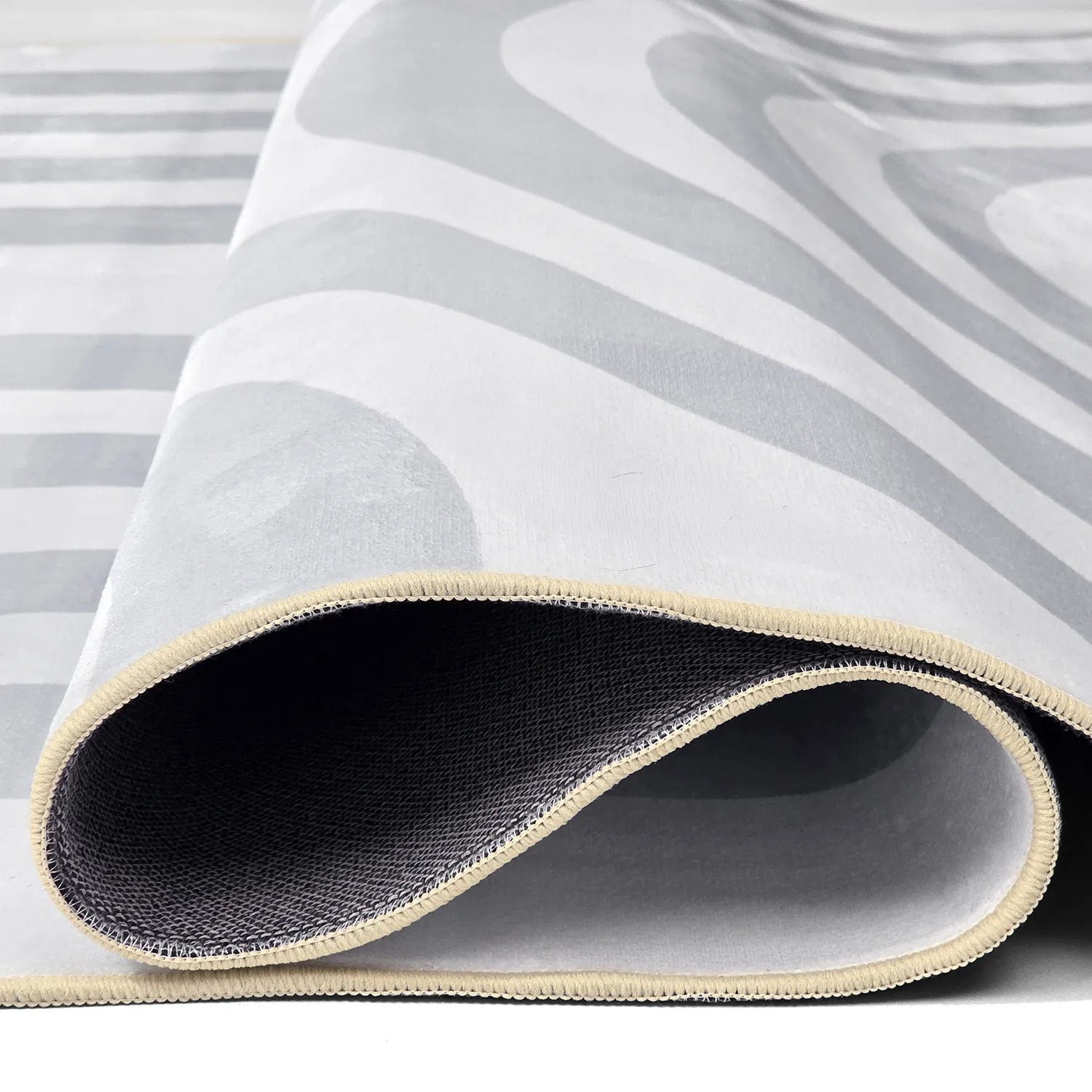 Tapete Wilton - Obidos (cinza/branco)