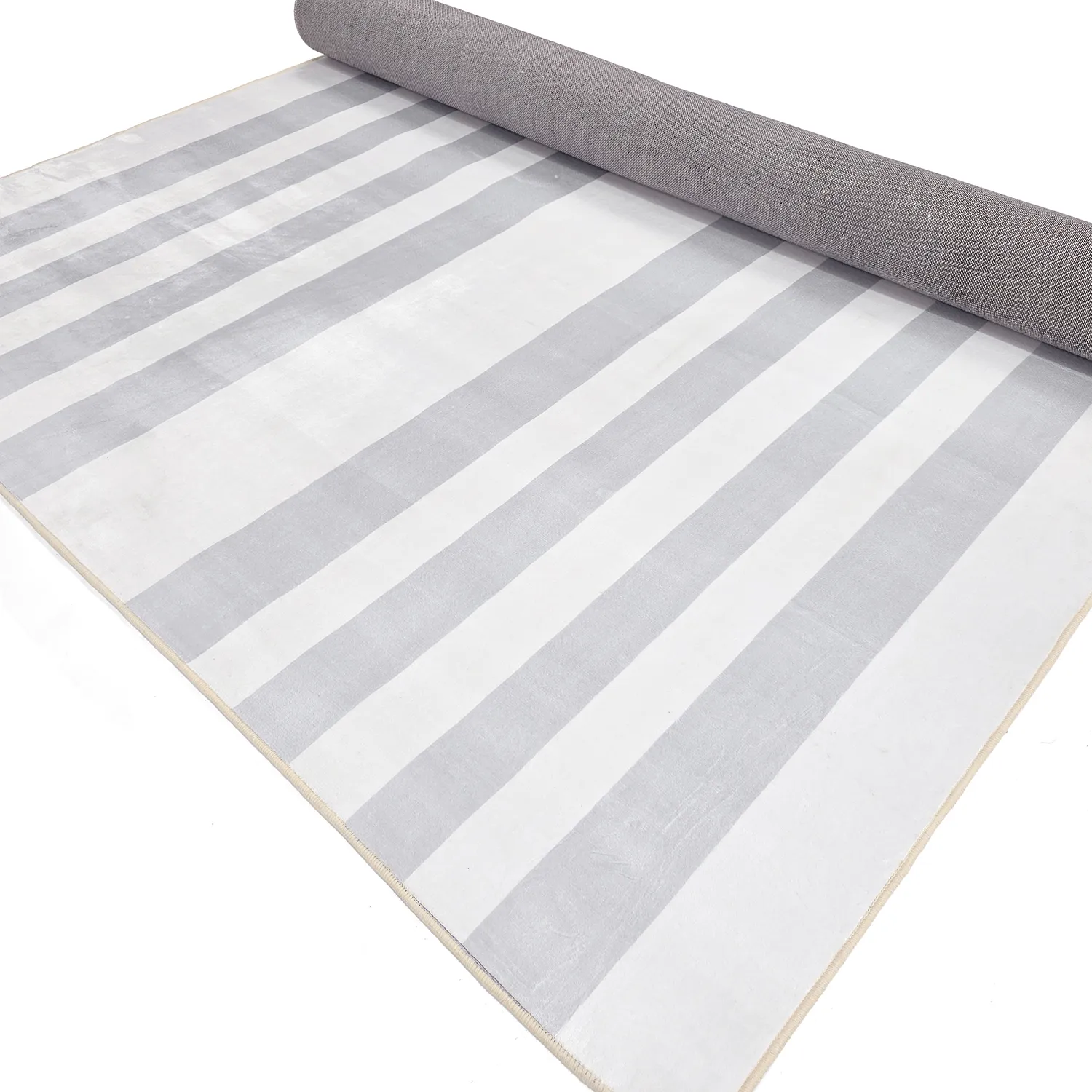 Tapete Wilton - Obidos (cinza/branco)