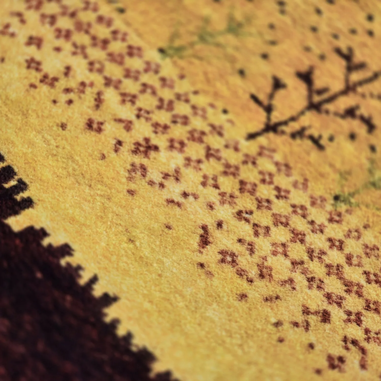 Tapete Wilton - Oia (vermelho/multi)