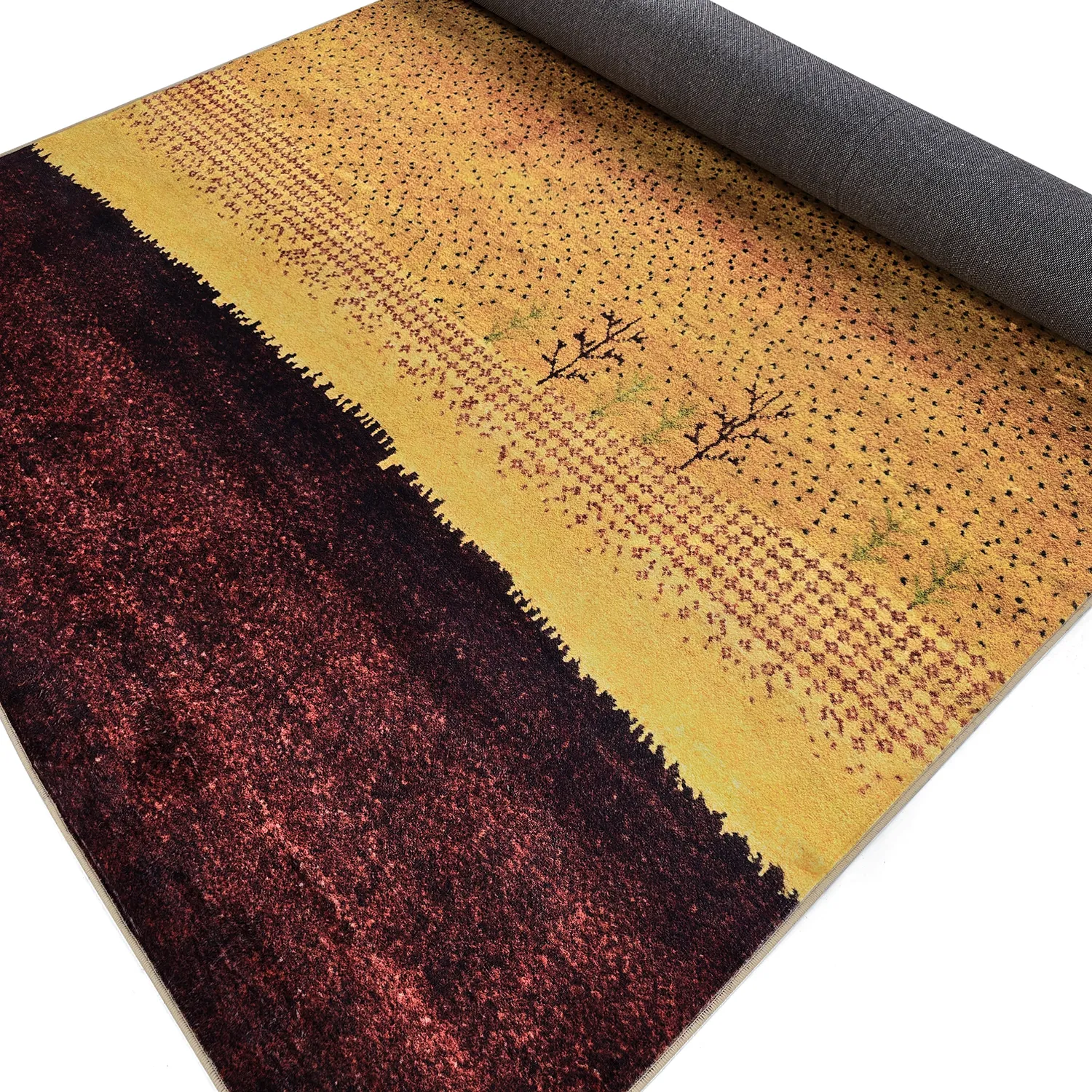 Tapete Wilton - Oia (vermelho/multi)