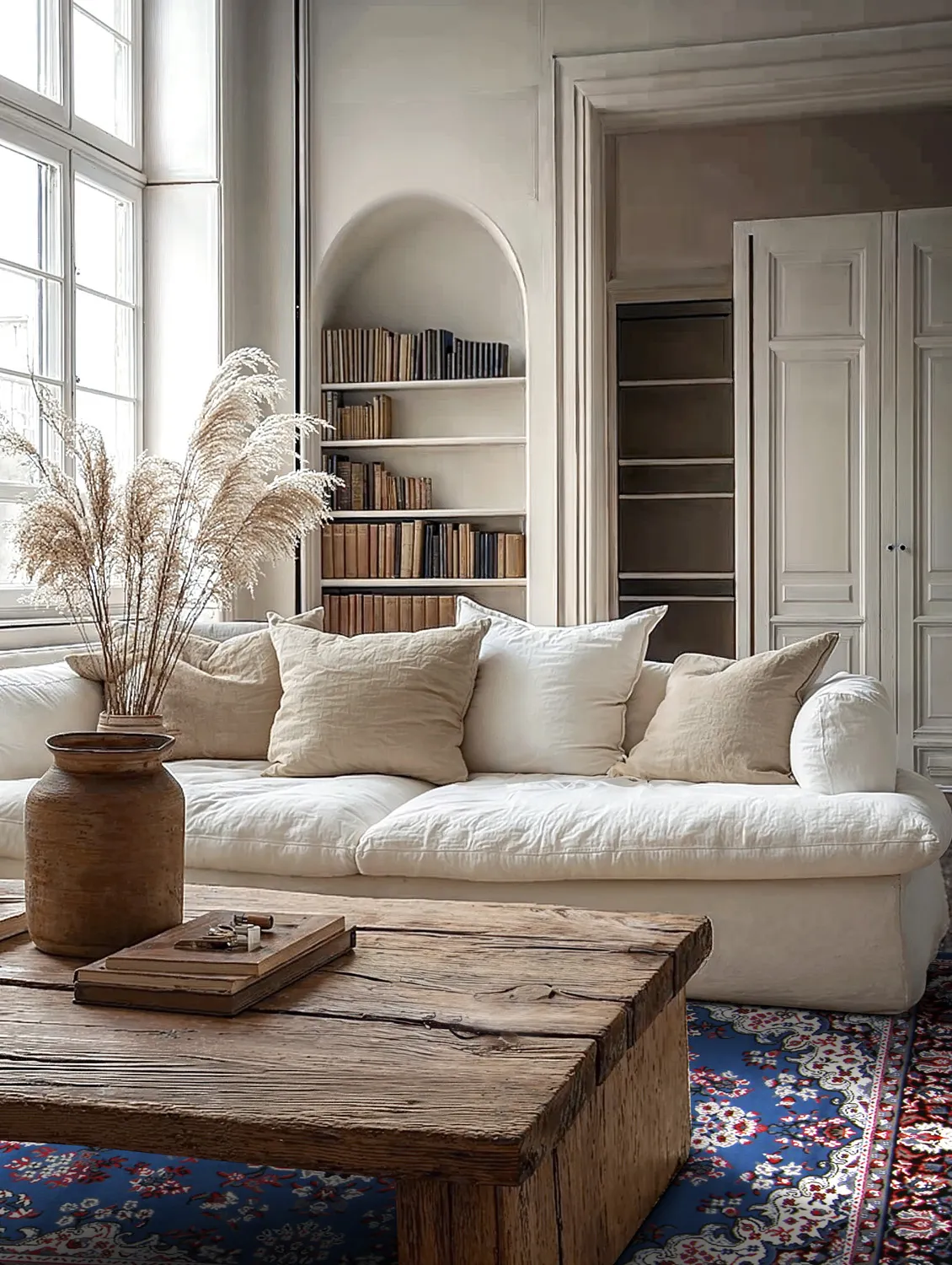 Tapete Wilton - Peking (azul)