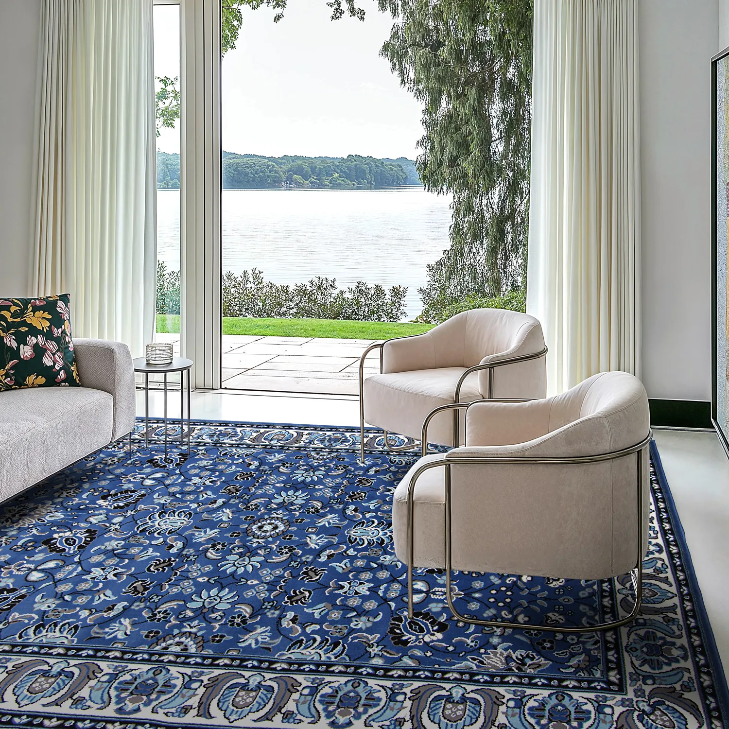 Tapete Wilton - Peking Imperial (azul)