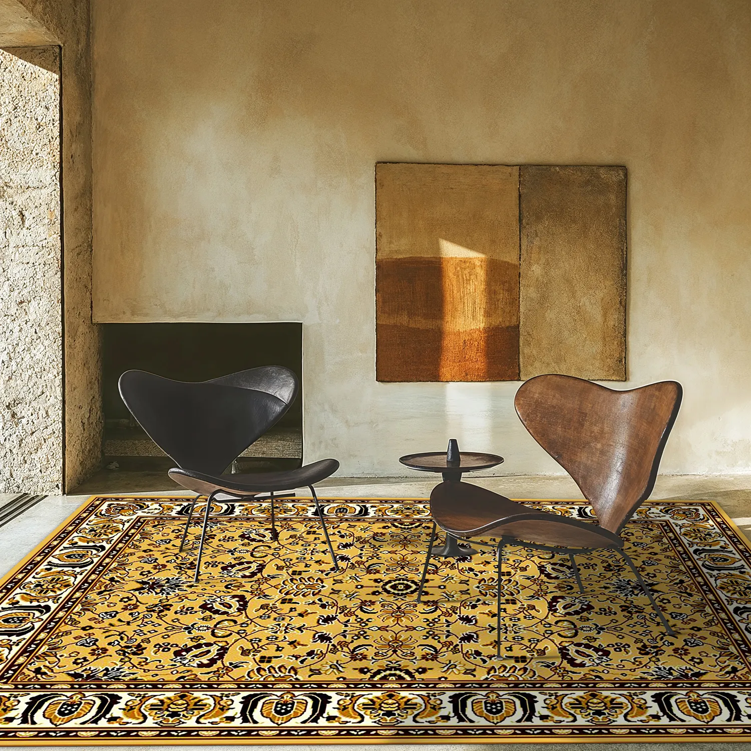 Tapete Wilton - Peking Imperial (dourado)