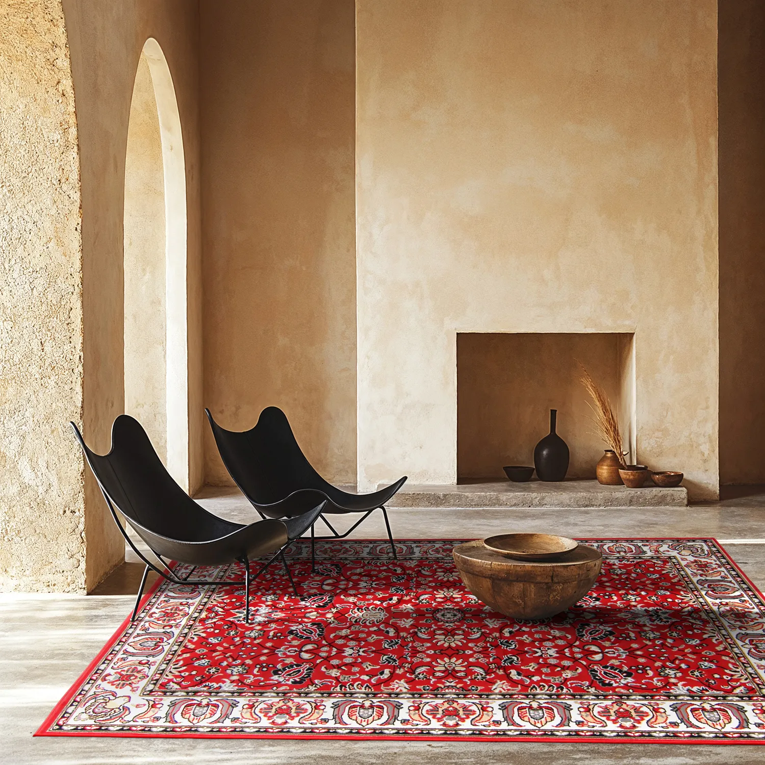 Tapete Wilton - Peking Imperial (vermelho)