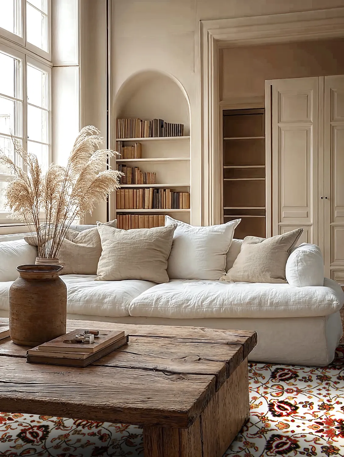 Tapete Wilton - Peking Imperial (branco)